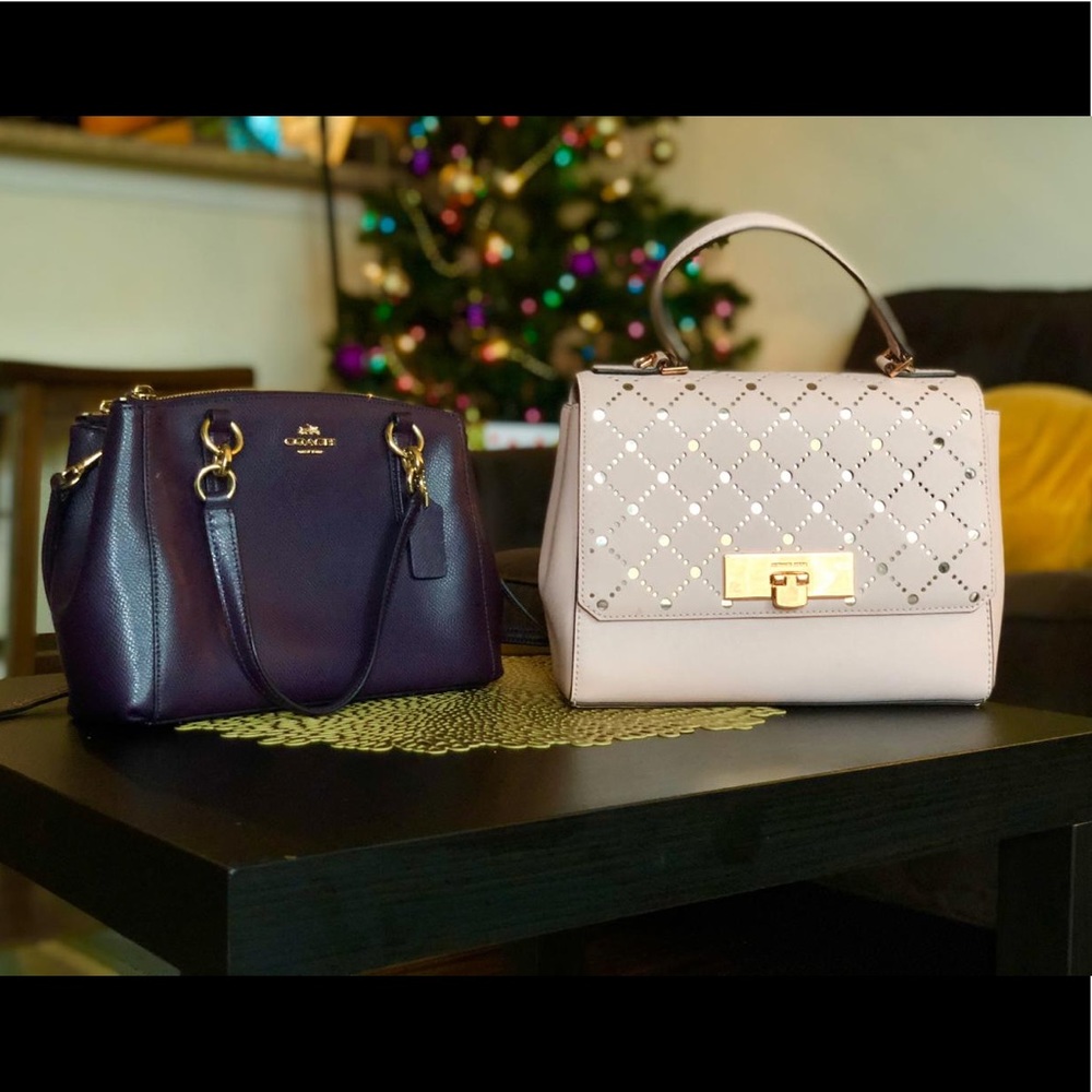 Two bags Michael Kors and Coach.